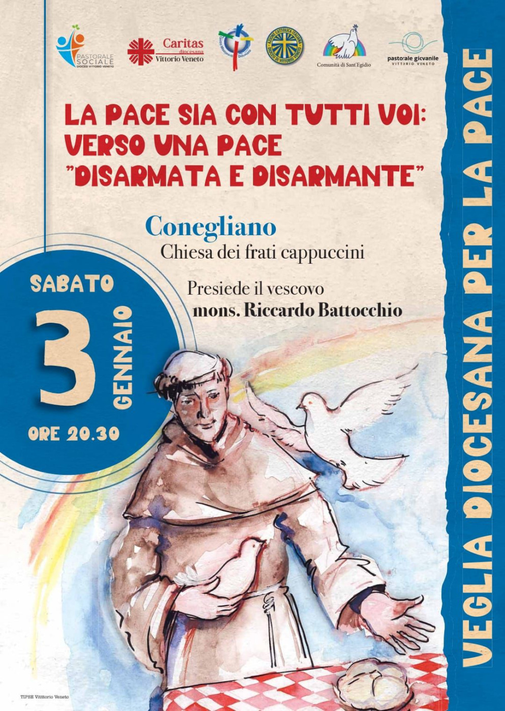 Veglia diocesana per la Pace 2026