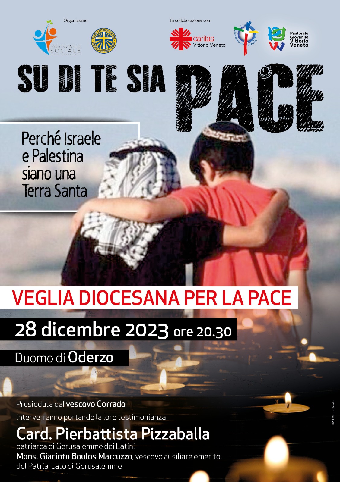 Veglia per la pace, dicembre 2023