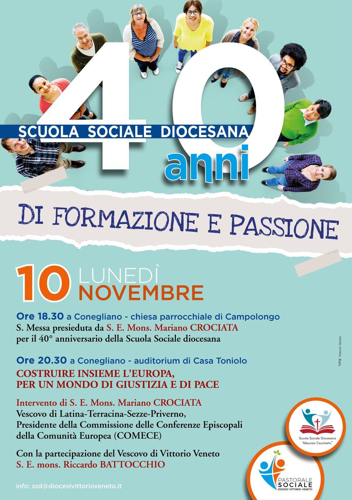 40 anni di scuola sociale 40 di scuola sociale