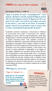 Calendario quaresimale 2026