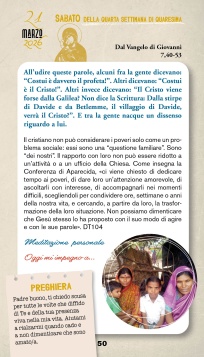 Calendario quaresimale 2026