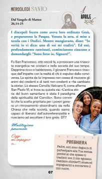 Calendario quaresimale 2026