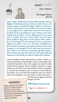 Calendario quaresimale 2026