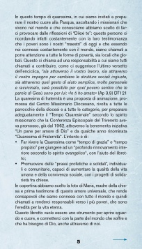 Calendario quaresimale 2026