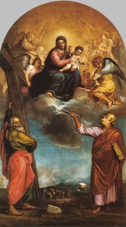 La Pala del Tiziano nel Duomo di Sarravalle