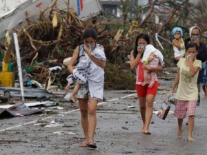 le conseguenze del tifone Yolanda