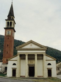 La chiesa parrocchiale di Tovena