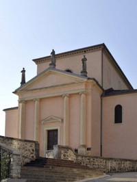 La chiesa parrocchiale di Osigo