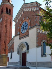 La chiesa parrocchiale di Navolè