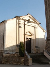 La chiesa parrocchiale di Combai