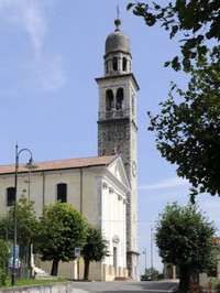 La chiesa parrocchiale di Montaner