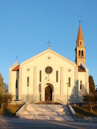 La chiesa parrocchiale di Colfosco