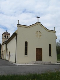 La chiesa parrocchiale di Crevada