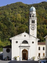 La chiesa parrocchiale di Santa Giustina