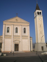 La chiesa parrocchiale di Foss