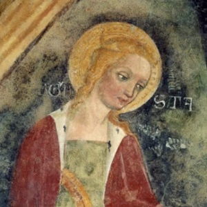 Affresco di Santa Augusta